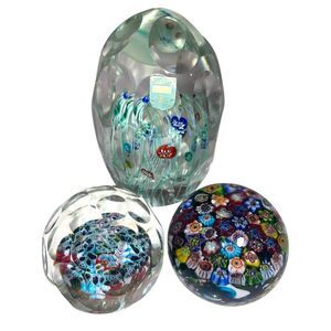 Murano Paperweight Lot - 3